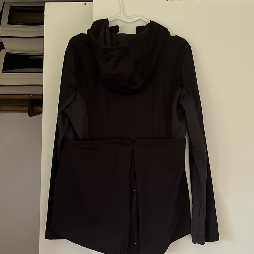 Black walking jacket